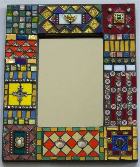 Mosaic glass tiles for crafts.