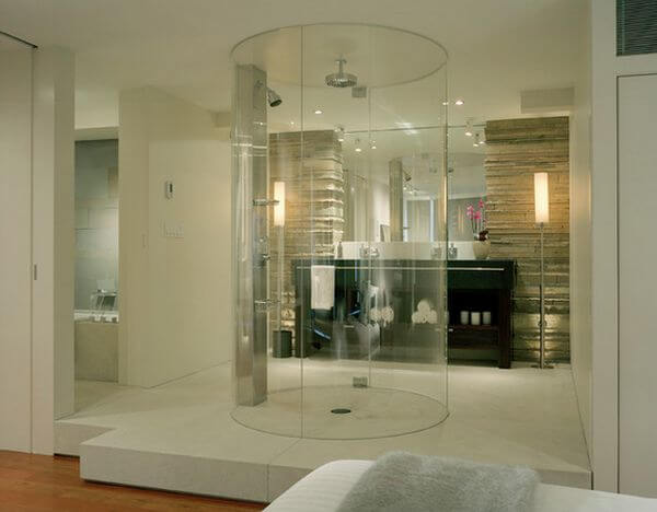 Modern Round Shower