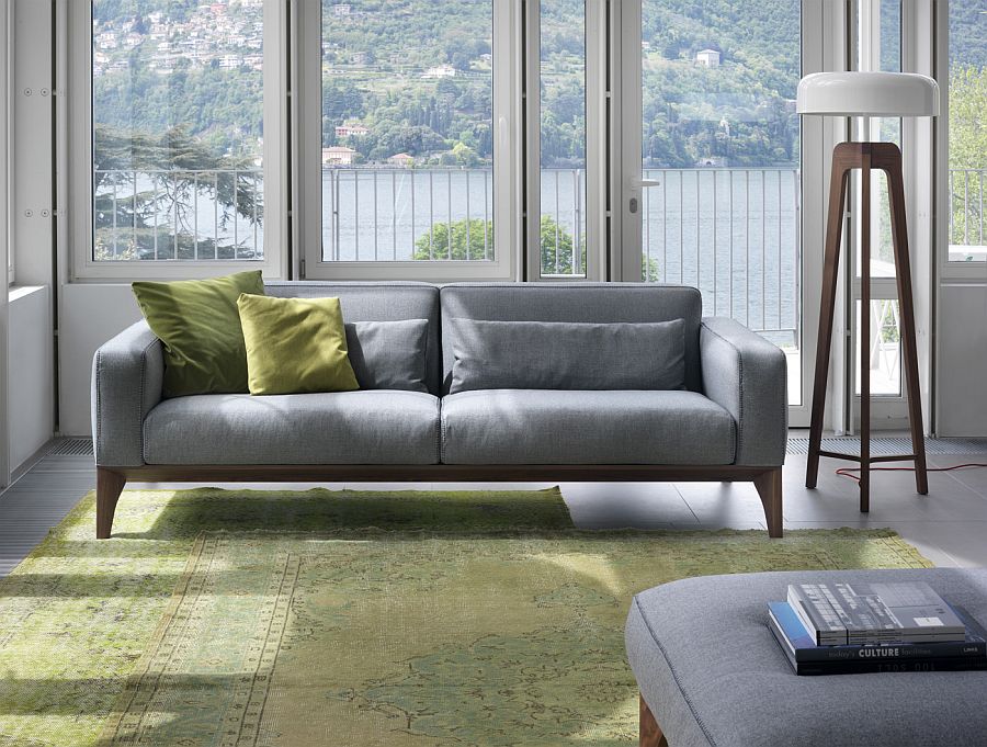 Modern Style Gray Sofa